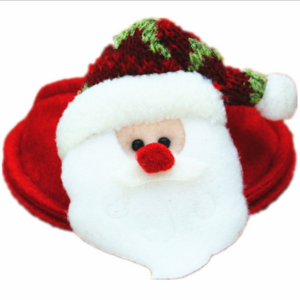 1008: 10cm Christmas cup mat indoor Chrismas decorations
